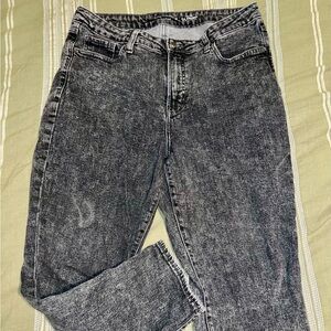 Old Navy Go Straight Black Denim Jeans